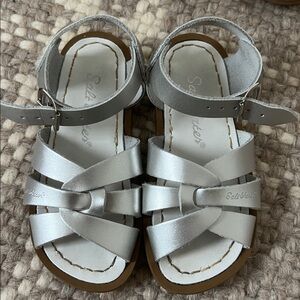 Silver Salt Water Sandals - Toddler girl size 8